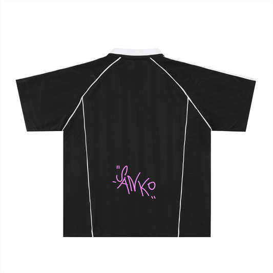 Shadow Stripe Collared Soccer Jersey
