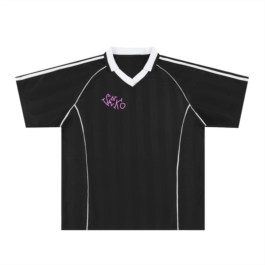 Shadow Stripe Collared Soccer Jersey